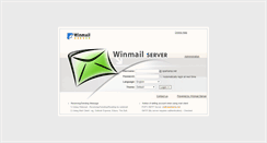 Desktop Screenshot of mail.sparkamp.net